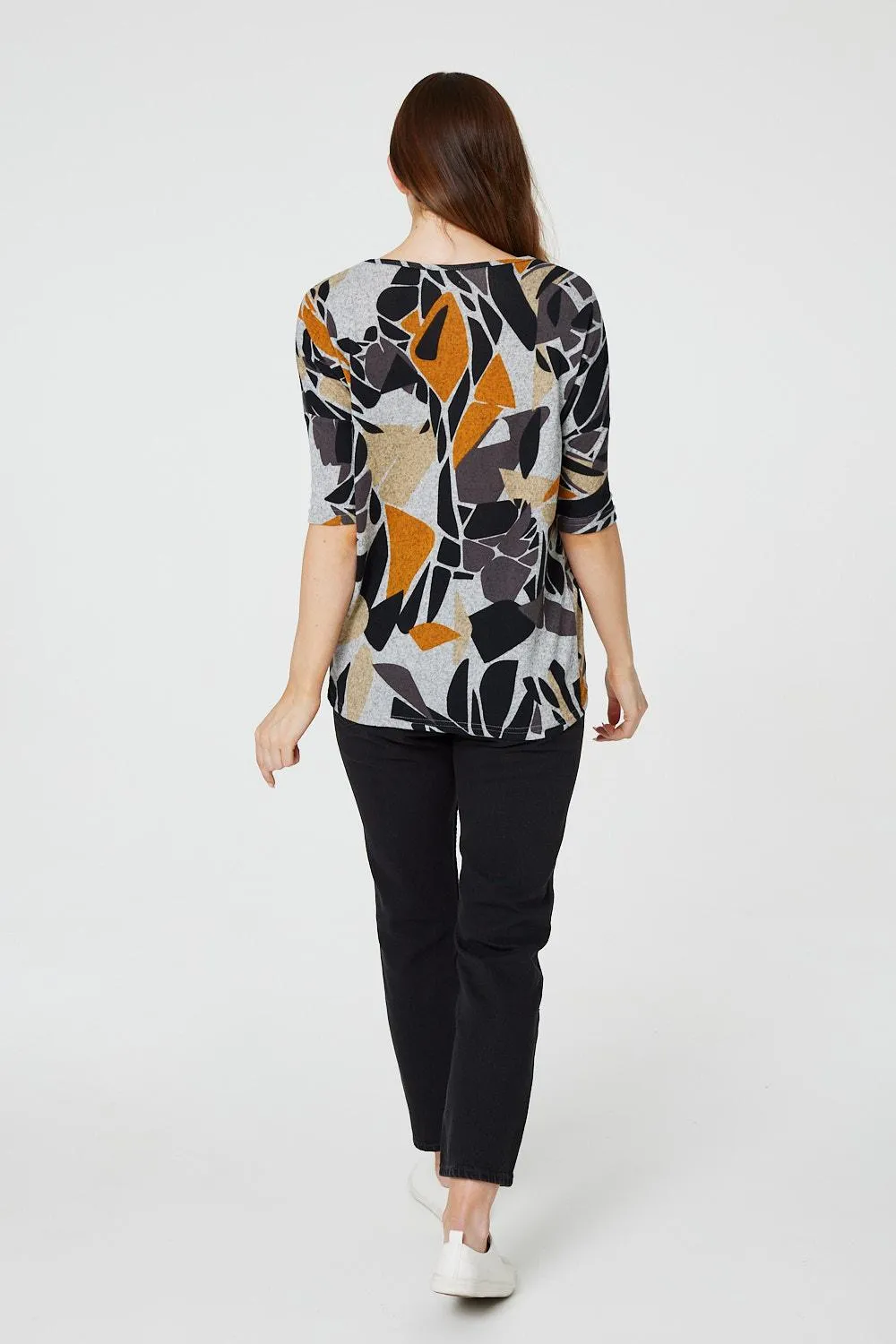 Abstract Print Asymmetric Top