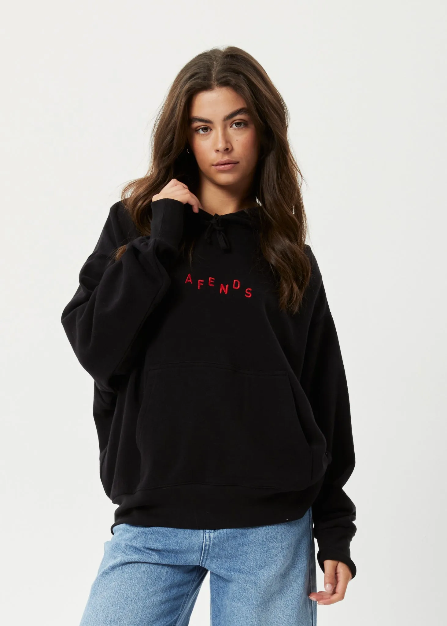 AFENDS Womens Kala - Hoodie - Black