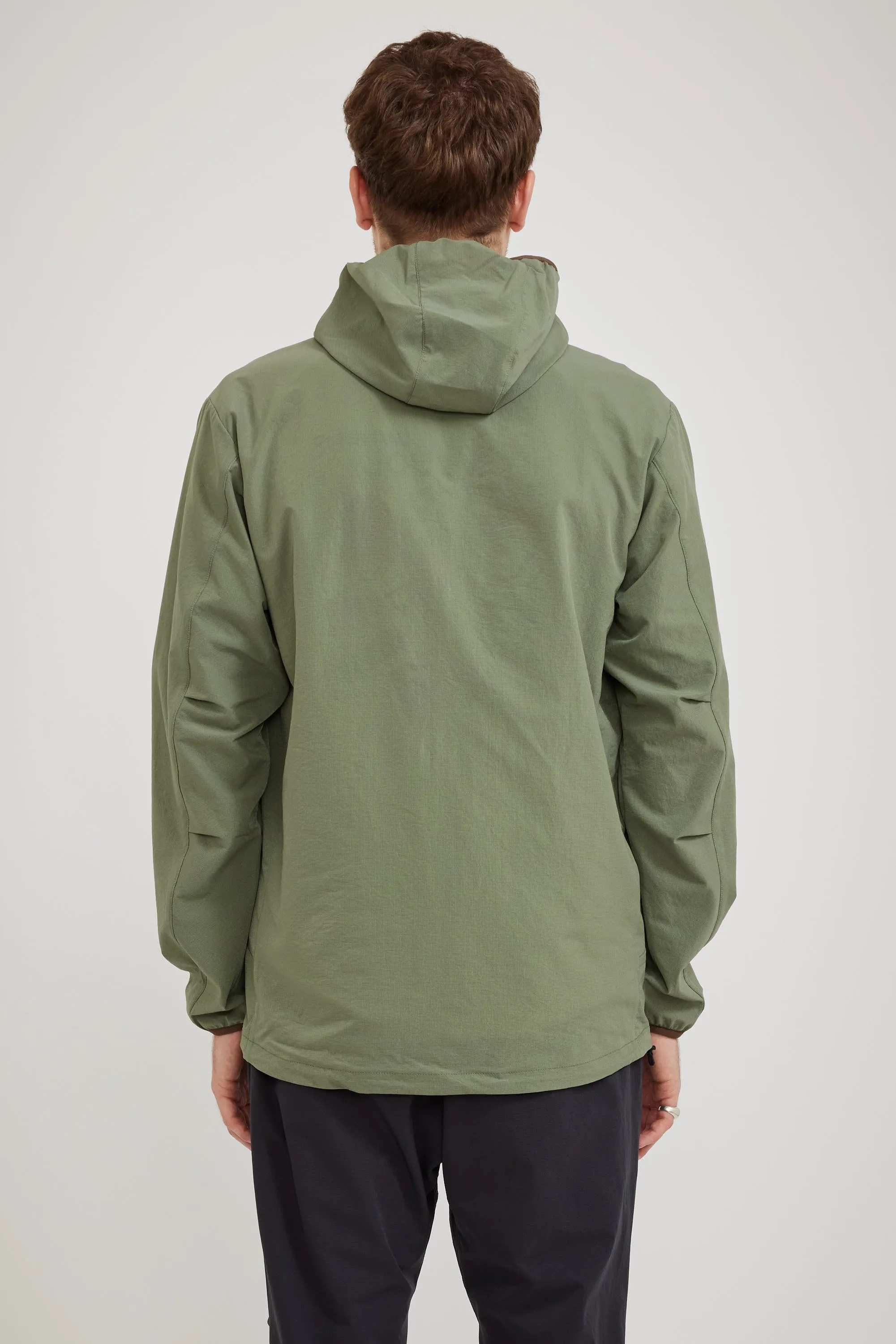 Air Cloth Comfy Zip Parka Olive Drab