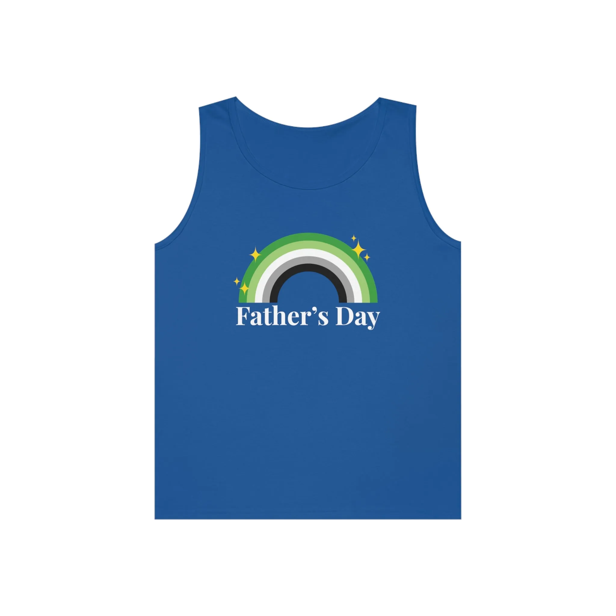 Aromantic PrideTank Top Unisex Size - Father's Day