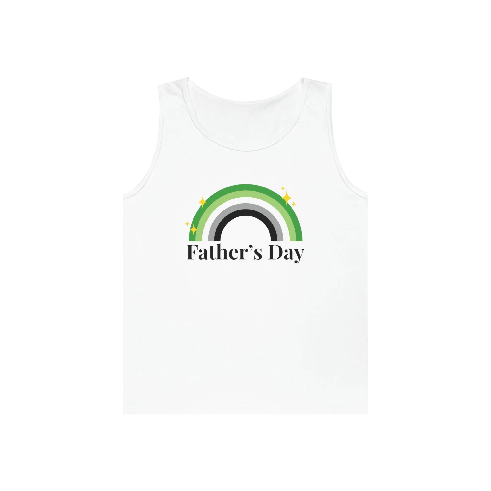 Aromantic PrideTank Top Unisex Size - Father's Day