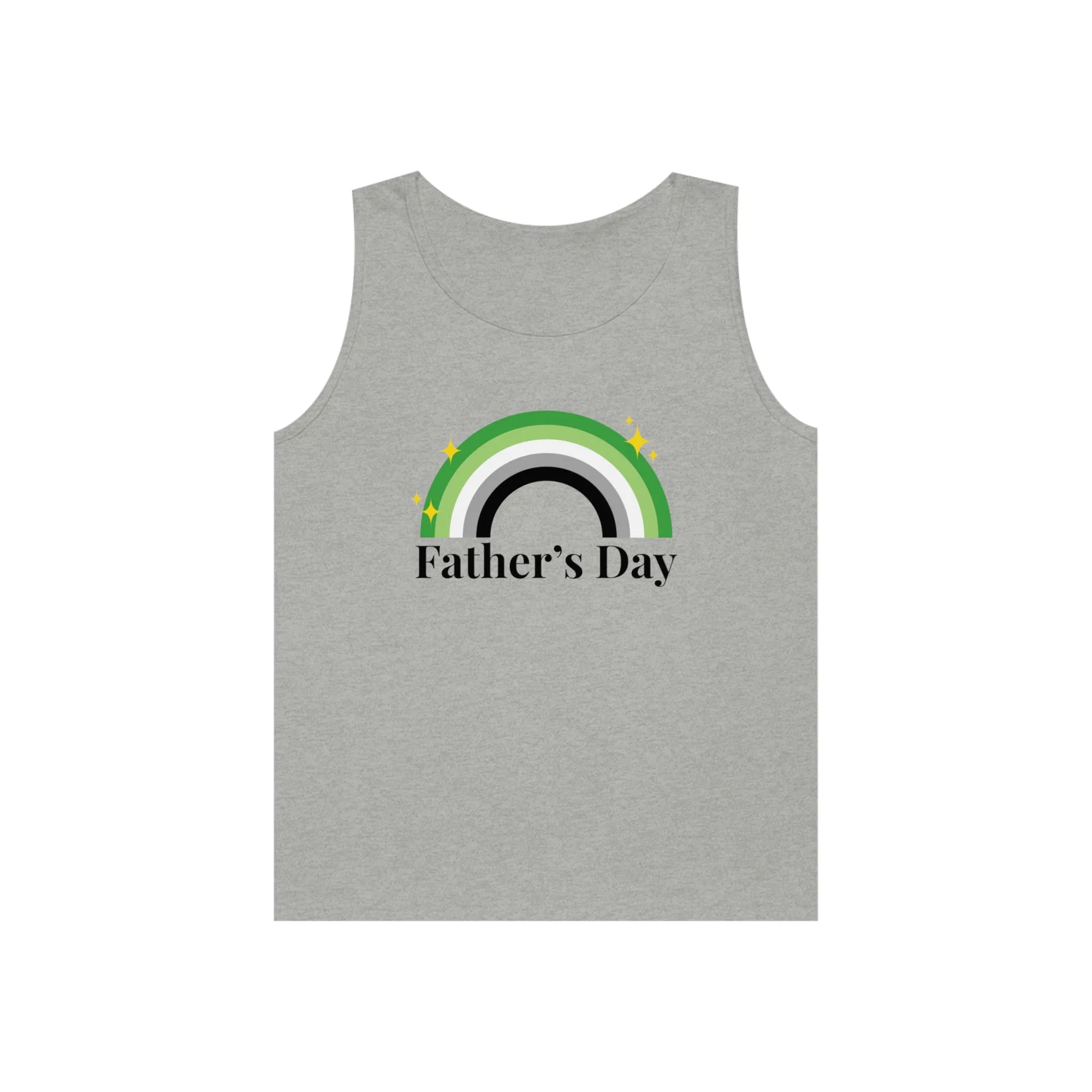 Aromantic PrideTank Top Unisex Size - Father's Day