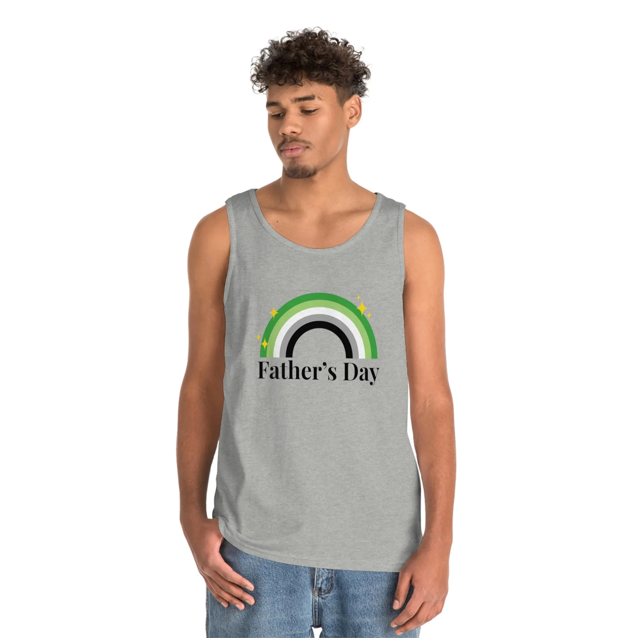 Aromantic PrideTank Top Unisex Size - Father's Day