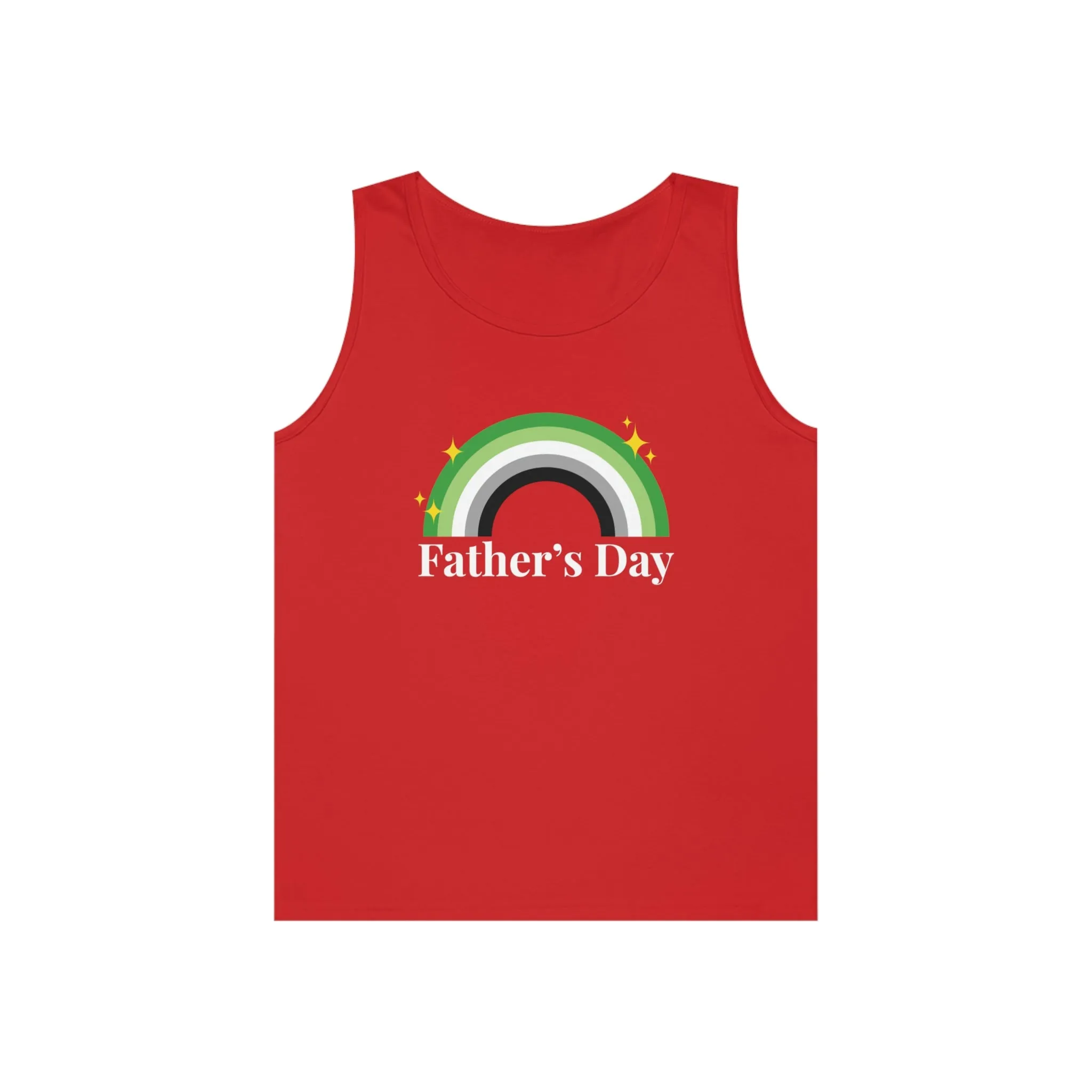 Aromantic PrideTank Top Unisex Size - Father's Day