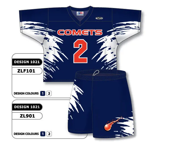 Athletic Knit Custom Sublimated Lacrosse Uniform Set Design 1021