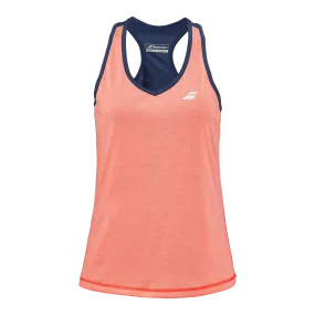 Babolat Women's Play Tank Top Fluo Strike Estate Blue