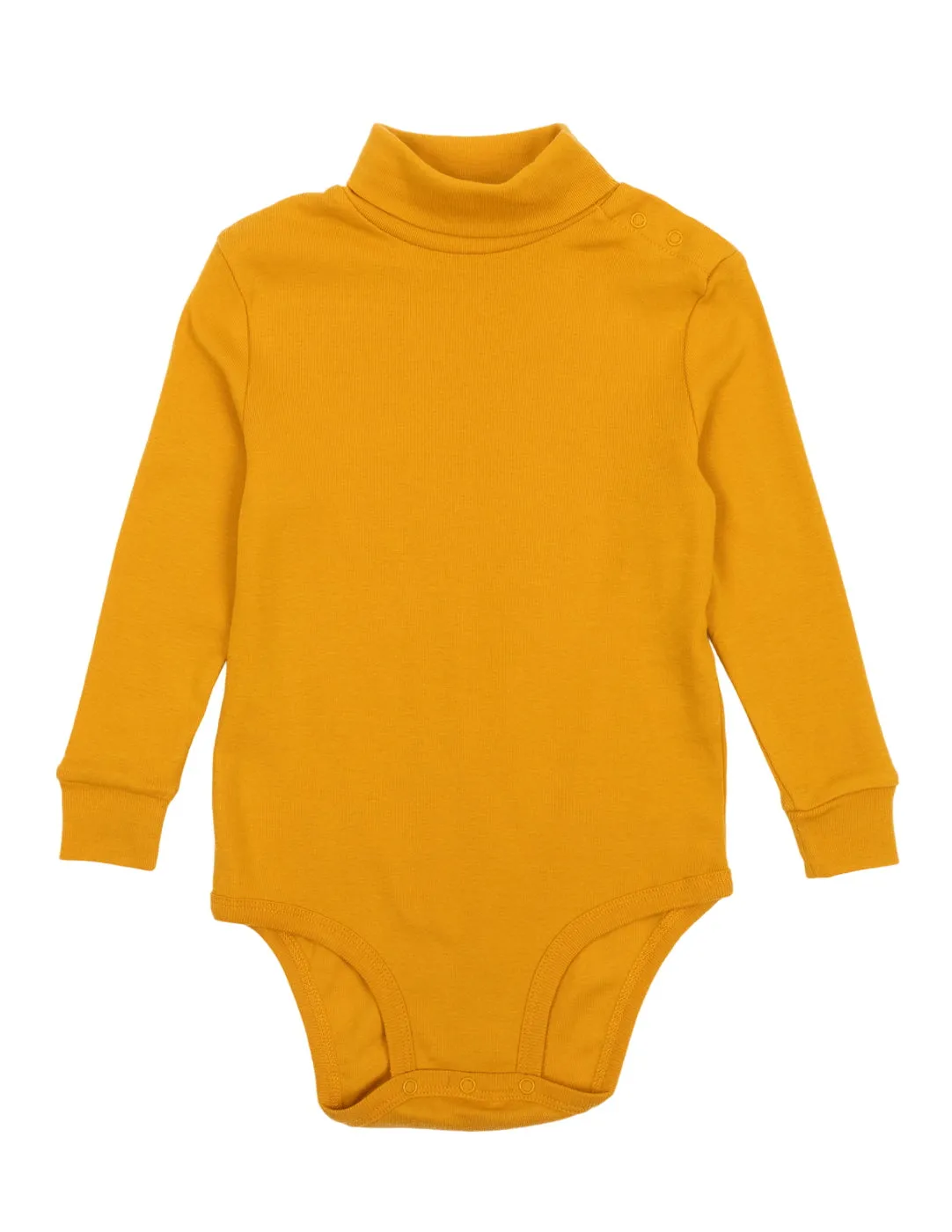 Baby Cotton Boho Turtleneck Bodysuit