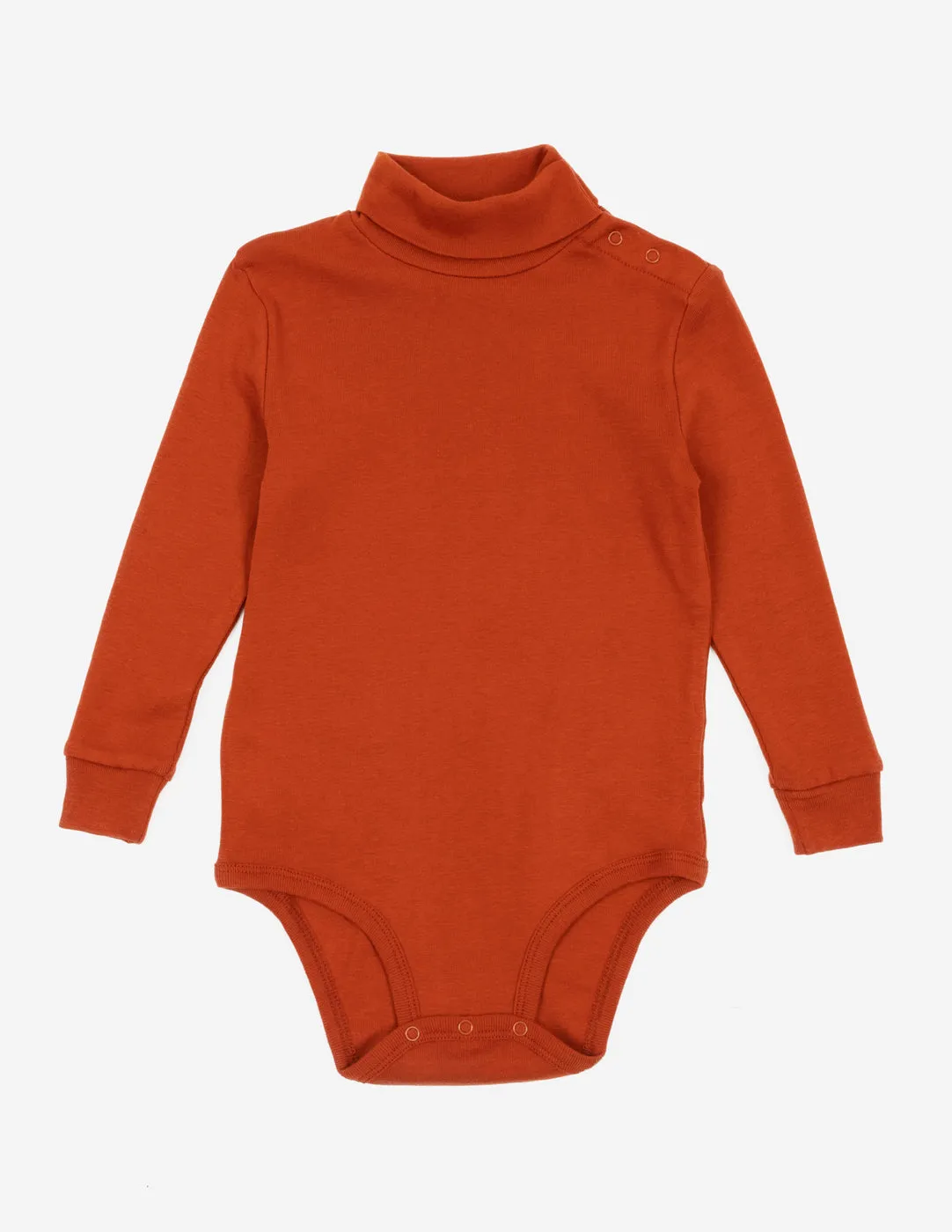 Baby Cotton Boho Turtleneck Bodysuit