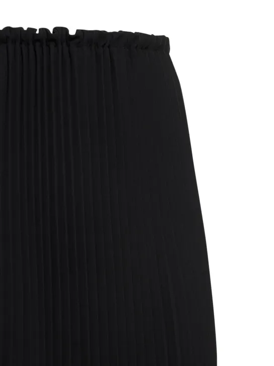 Balenciaga   Tube pleated drawstring skirt 