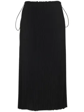 Balenciaga   Tube pleated drawstring skirt 