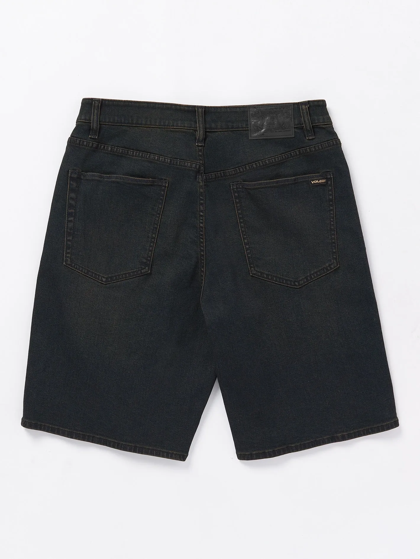 Billow Denim Shorts - Dirt Track