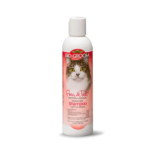 Bio-Groom Flea & Tick Cat Shampoo 8oz