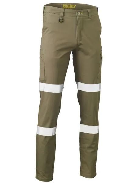 Bisley Taped Biomotion Stretch Cotton Drill Cargo Pants (BPC6008T)