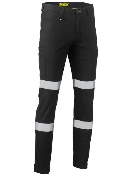 Bisley Taped Biomotion Stretch Cotton Drill Cargo Pants (BPC6008T)