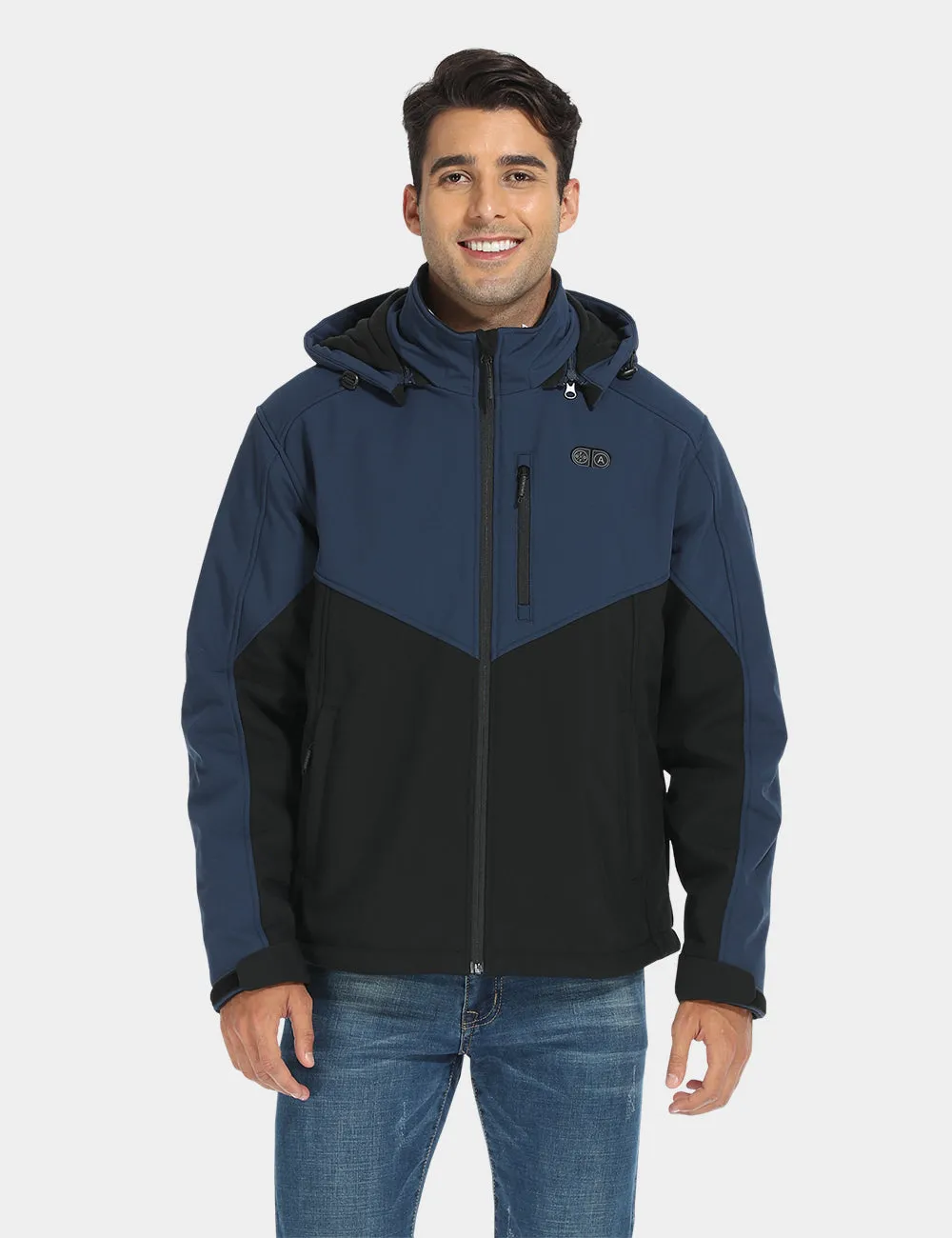 Bundle Deal - Men's Dual Control Heated Jacket & Extra Mini 5K Battery