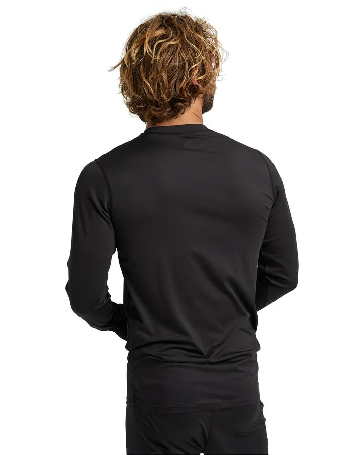 Burton Men's Lightweight X Base Layer Crewneck - True Black