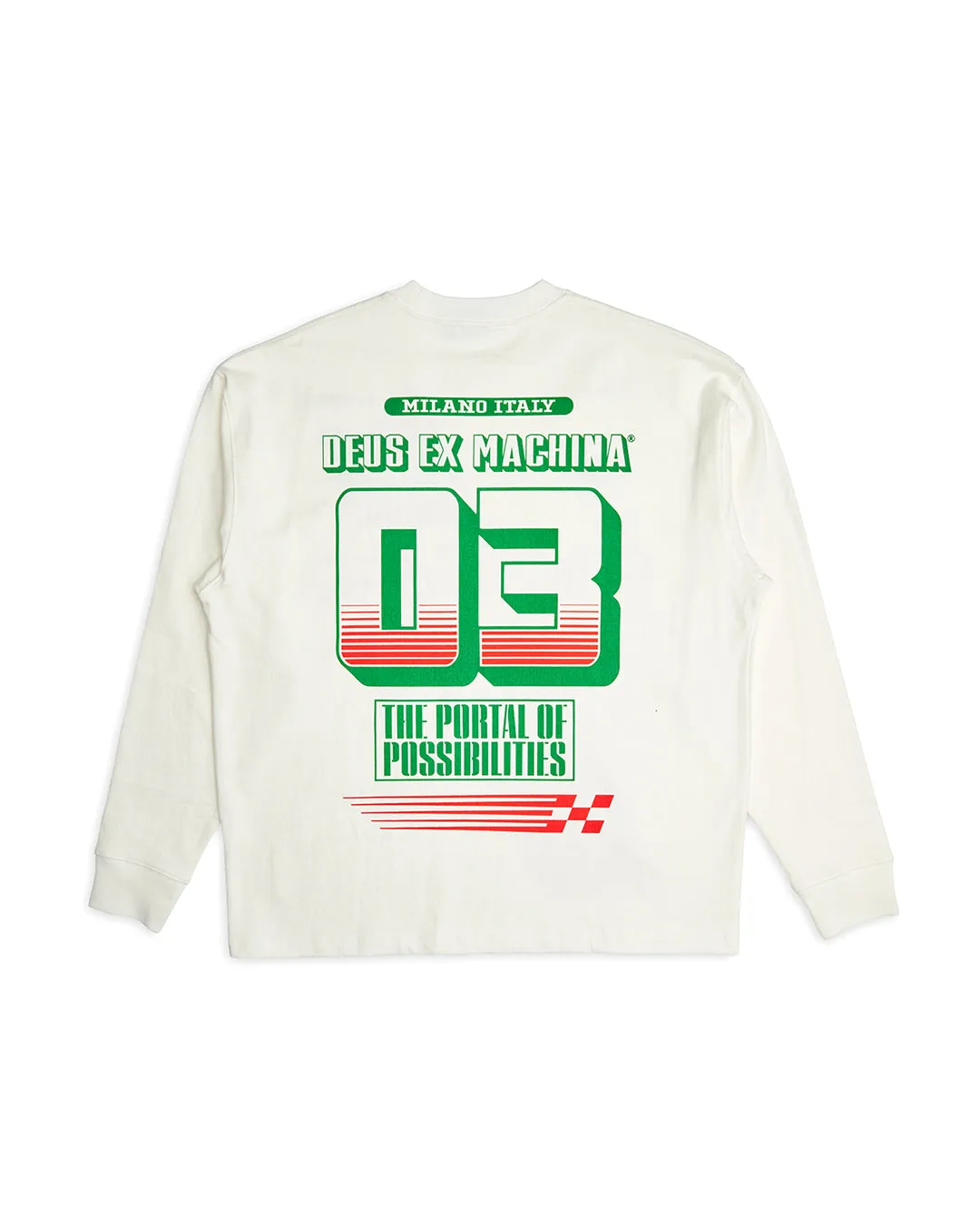 Campaign Ls Tee - Vintage White