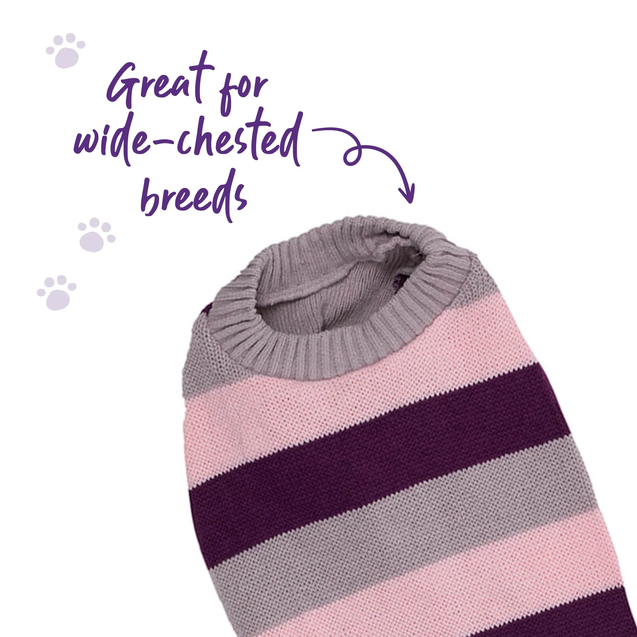 Chestie Dog Jumper - Cherry Ripe