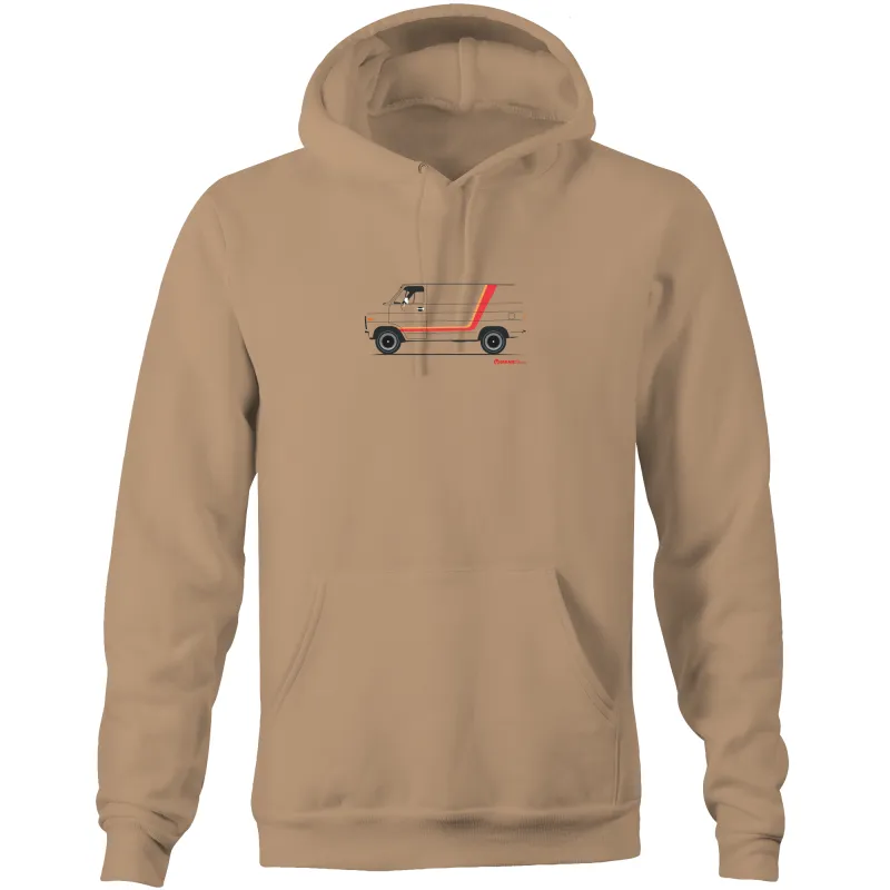 Chevy Van - Pocket Hoodie Sweatshirt