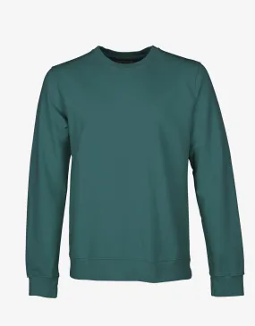 Classic Organic Crew - Ocean Green