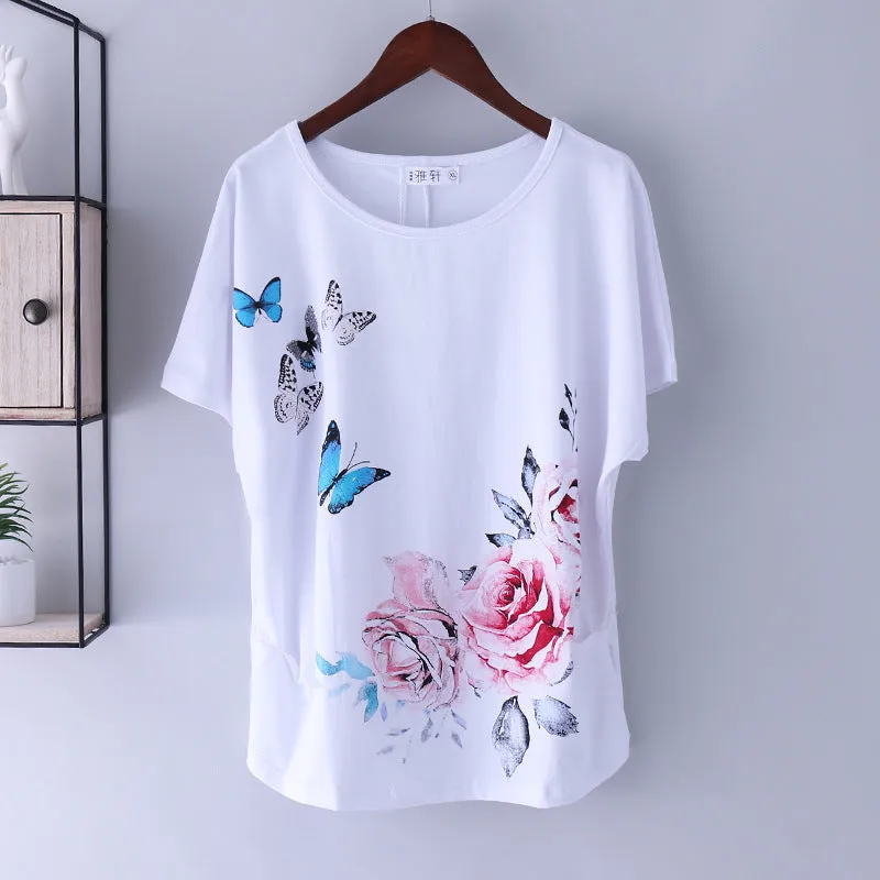 Cotton Short-sleeved T-shirt