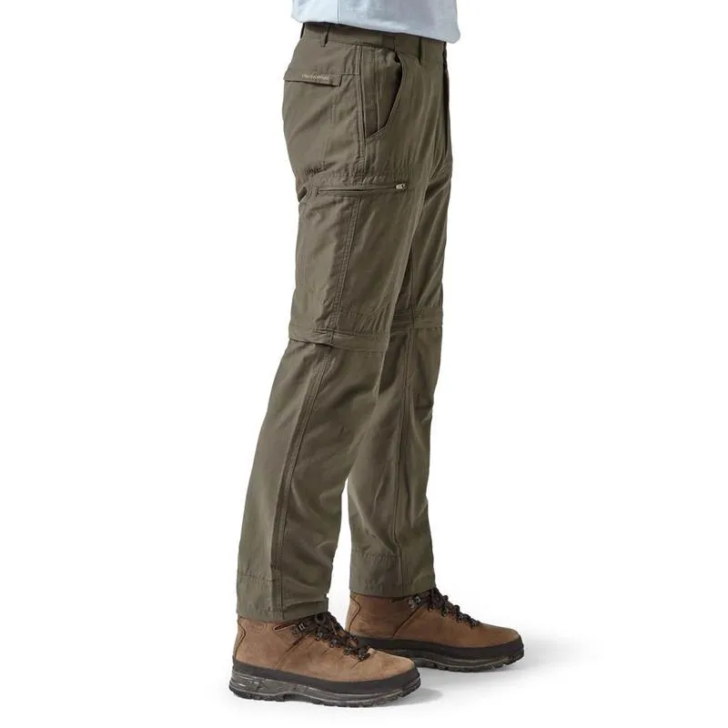 Craghoppers NosiLife Men's Trek Convertible Walking Trousers - Bark