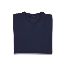 Crewneck Jumper in Navy