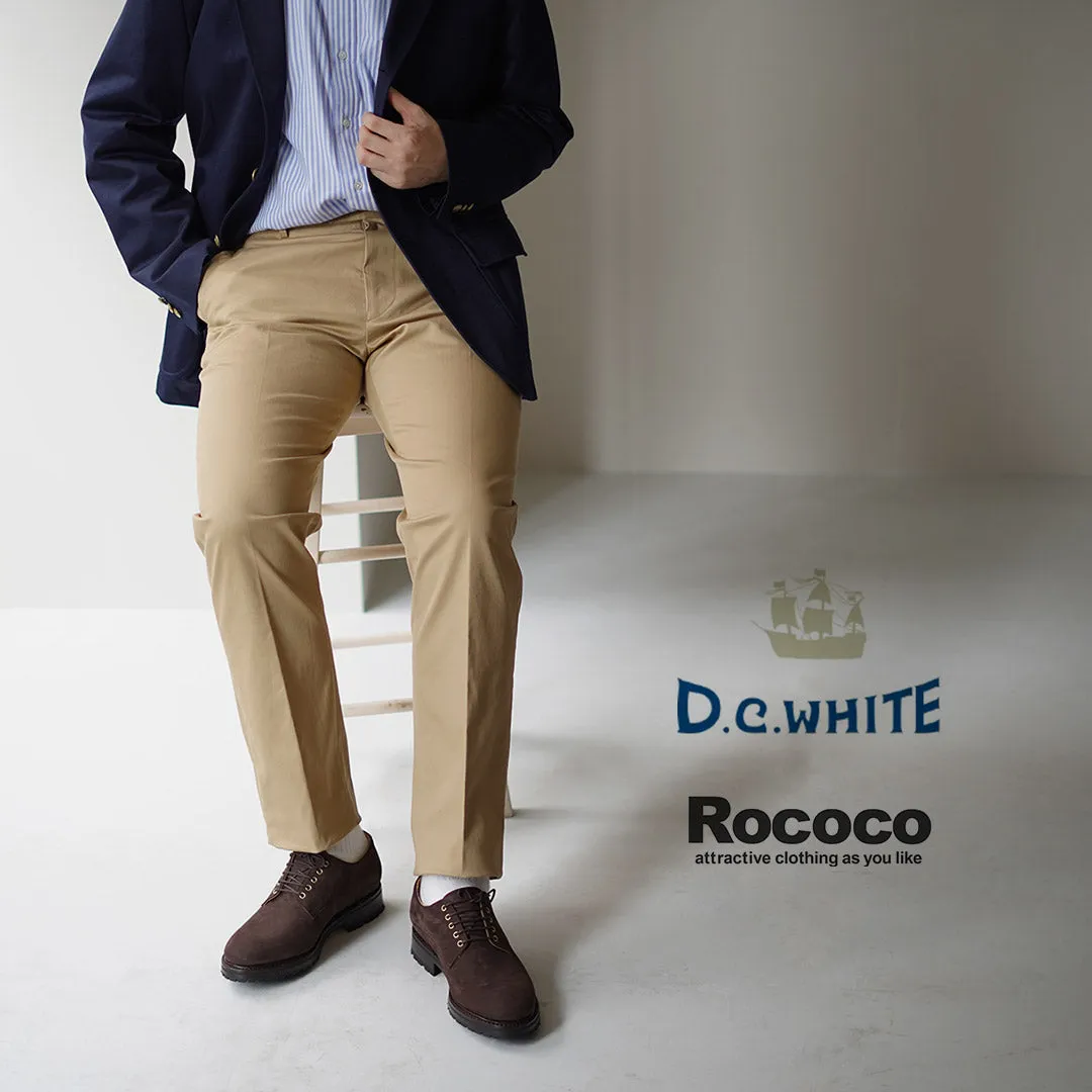 D.C.WHITE / High-density Chino Stretch Slim Tapered Pants