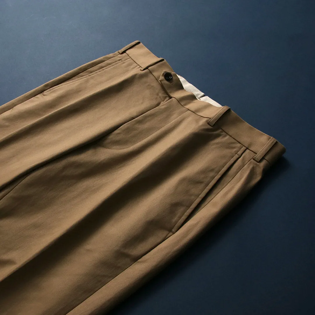 D.C.WHITE / High-density Chino Stretch Slim Tapered Pants