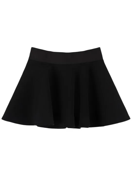 Dolce&amp;Gabbana   Pleated cotton skirt 