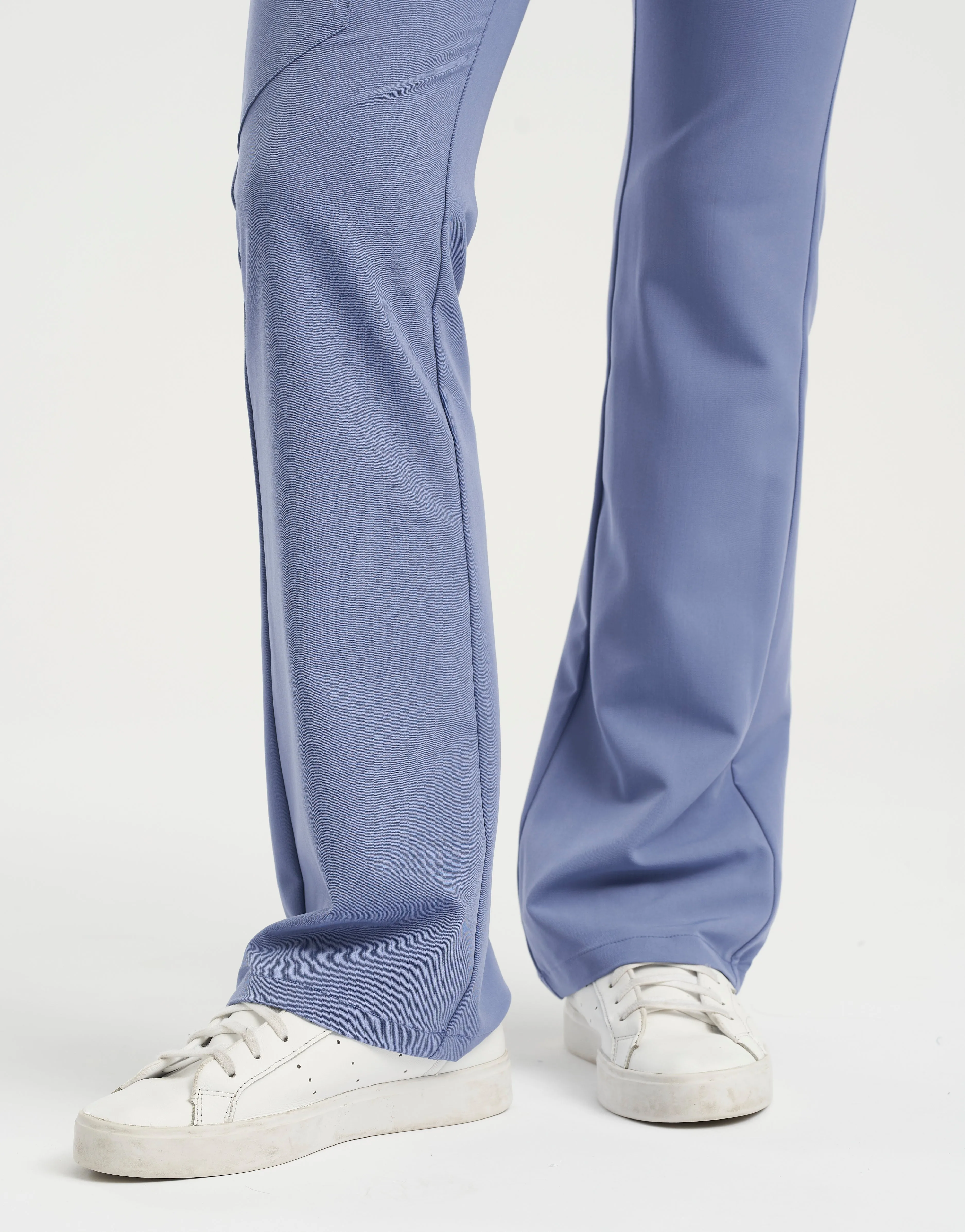 Essential Flare Scrub Pants - Nova Blue