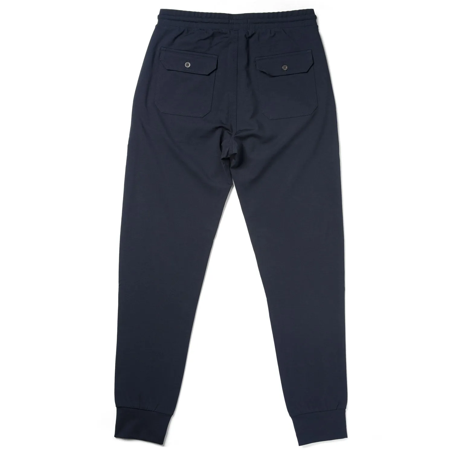 Essential Joggers –  Dark Navy Tech 4W Stretch