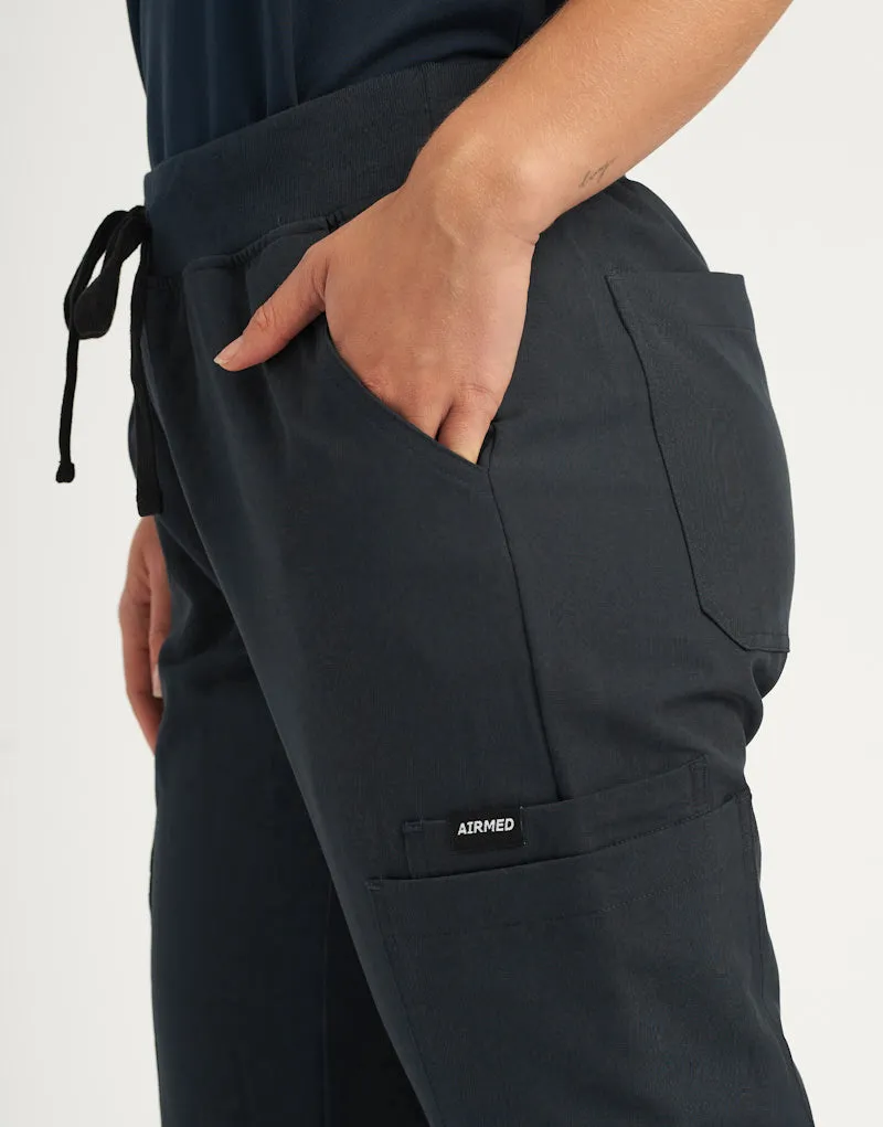 Essential Multi-Pocket Scrub Pants (Sample) - Midnight Navy