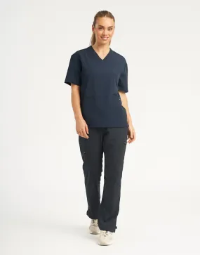 Essential Multi-Pocket Scrub Pants (Sample) - Midnight Navy