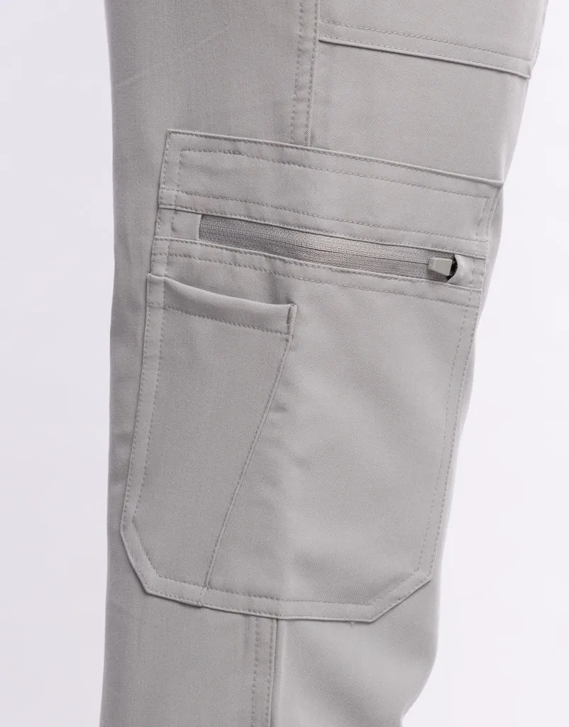 Essential Multi-Pocket Scrub Pants - Tail Light