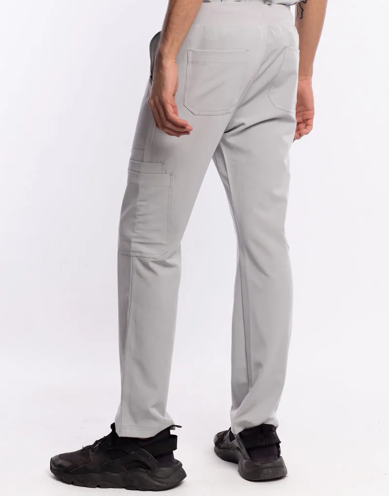 Essential Multi-Pocket Scrub Pants - Tail Light