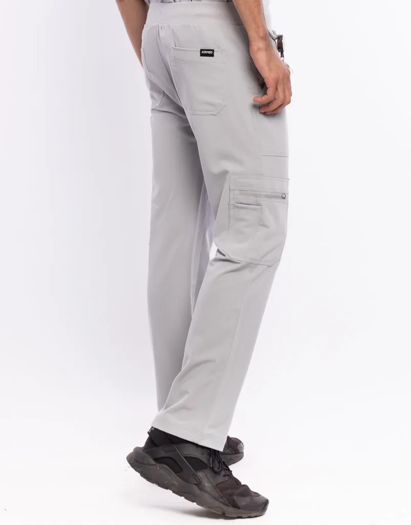 Essential Multi-Pocket Scrub Pants - Tail Light