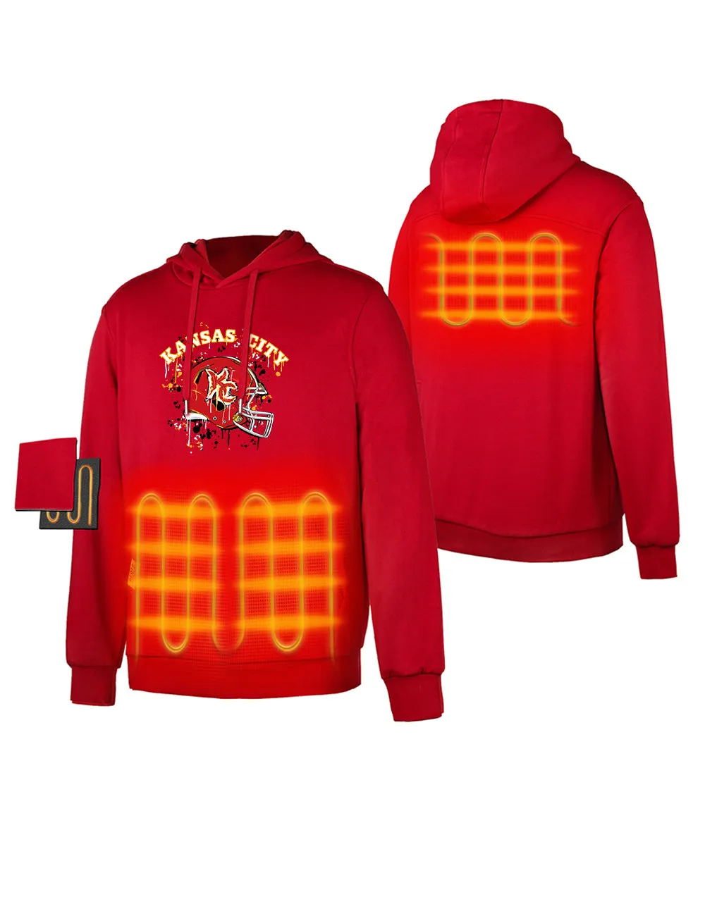 Final Sale - Heated Pullover Hoodie - Kansas City Edition (Apparel Only)