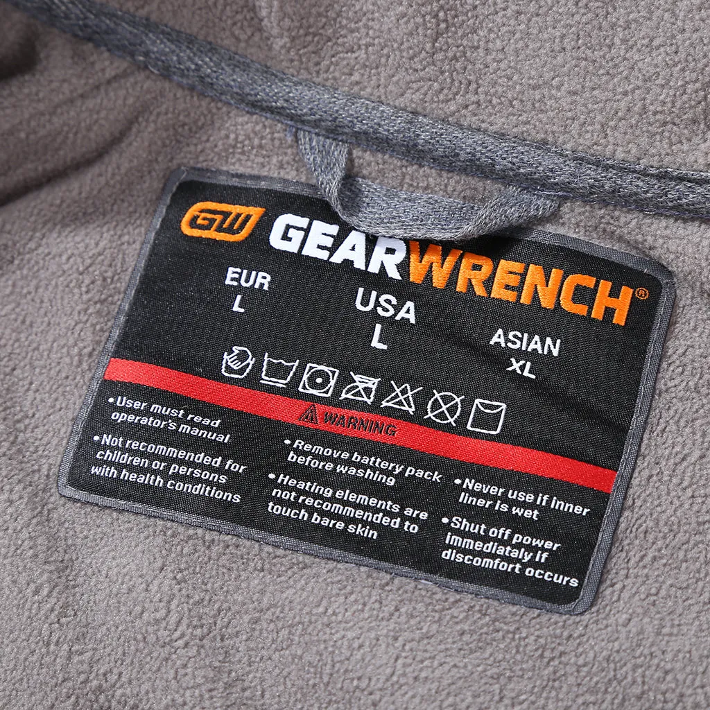 Final Sale - ororo x GearWrench® Men's Heated Fleece Jacket (Battery Set Not Included)