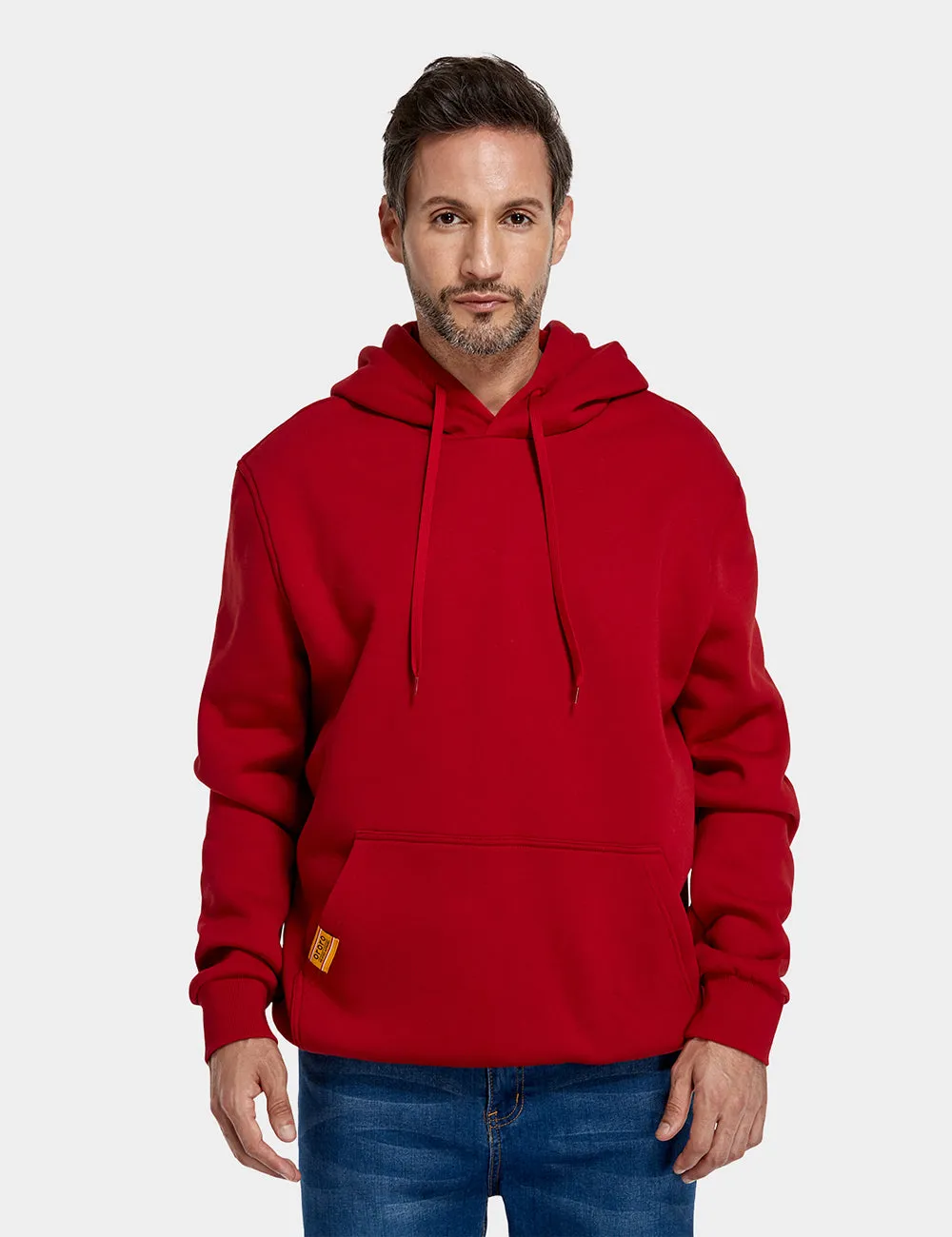 Final Sale - Unisex Heated Pullover Hoodie with Heating on Chests