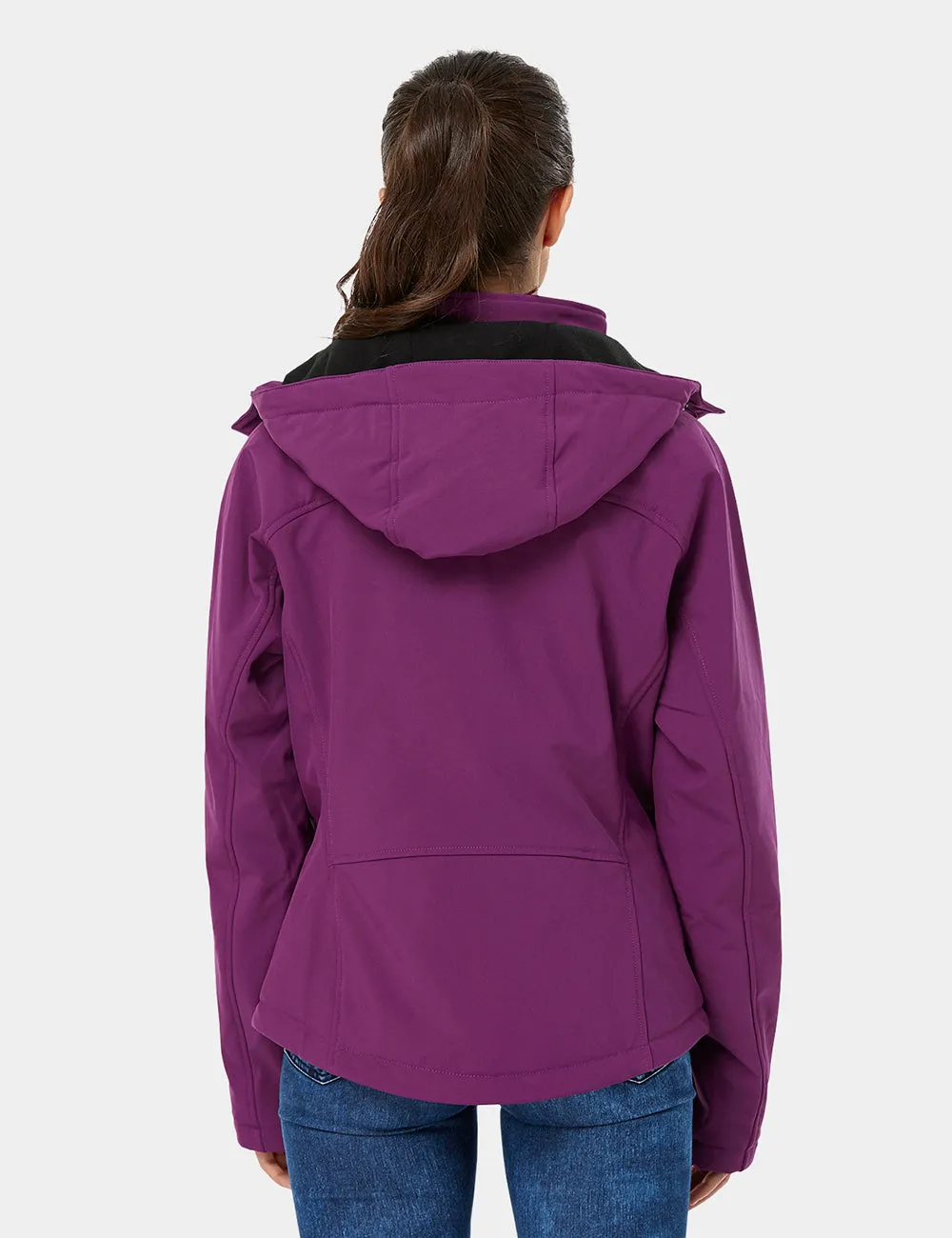 Final Sale - Women's Heated Jacket with B19G Battery Set - Purple