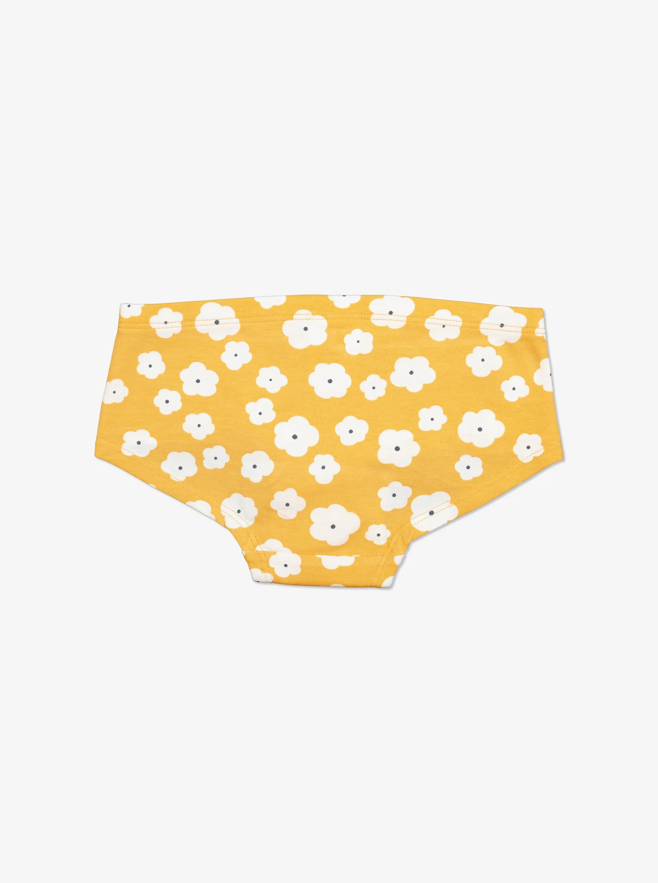 Girls Organic Cotton Hipster Briefs