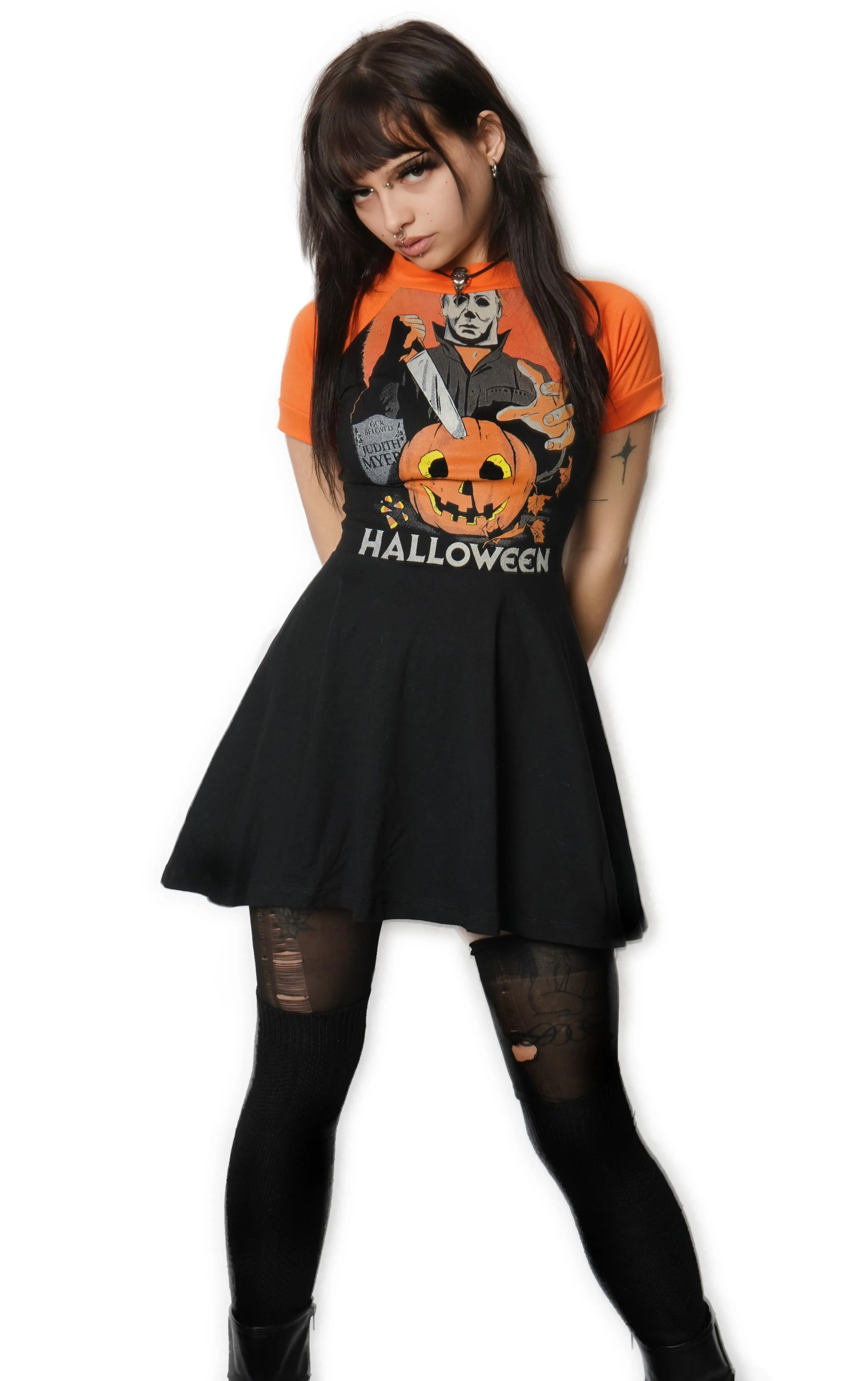 Halloween Baby Doll Dress