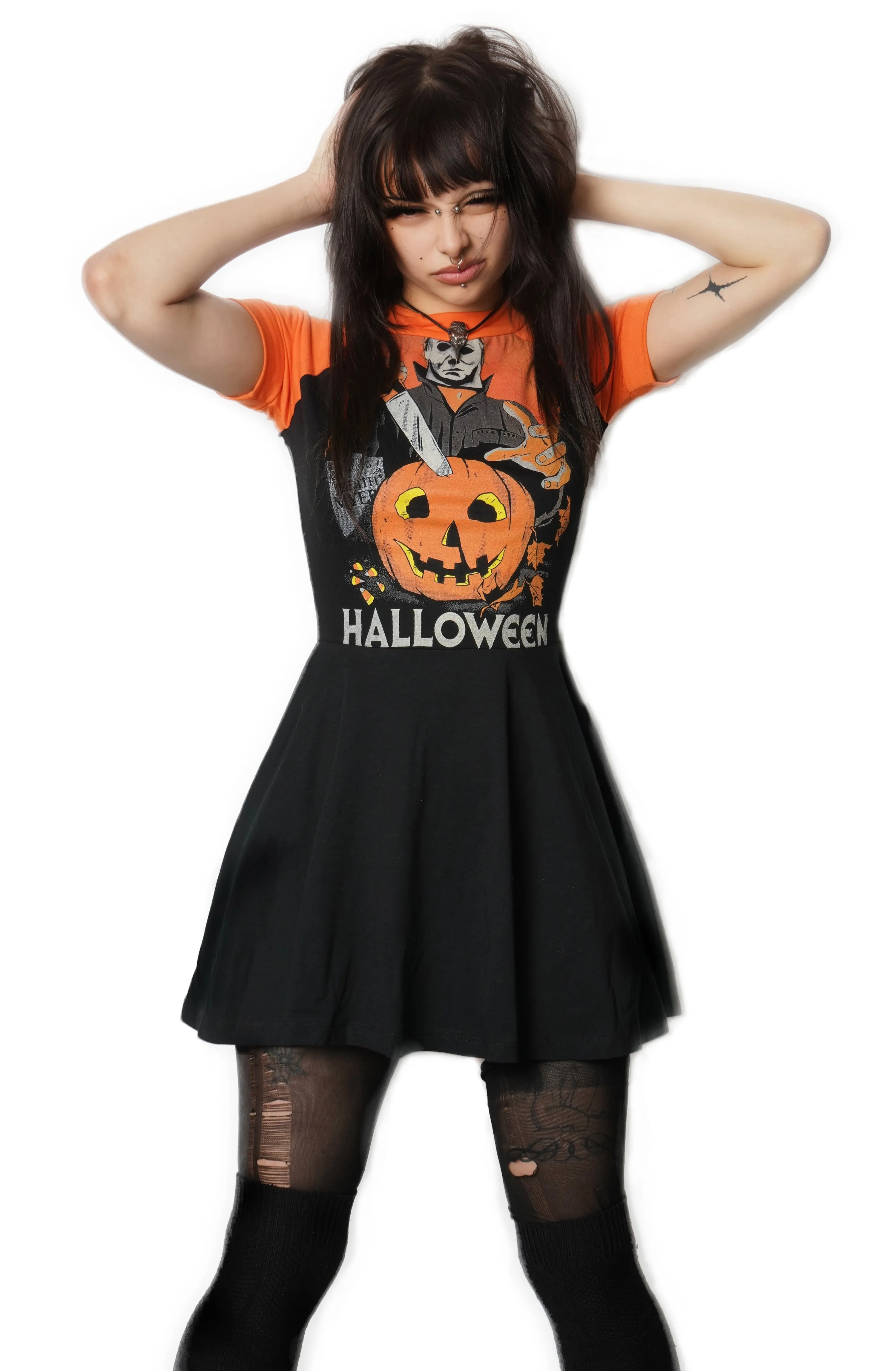 Halloween Baby Doll Dress