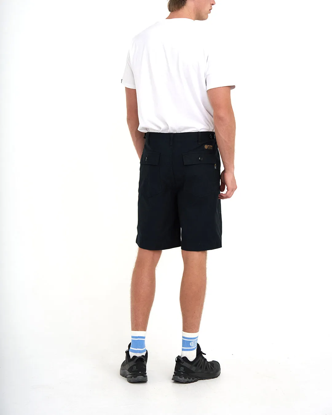 HARRIS CORDURA FATIGUE SHORT - BLACK