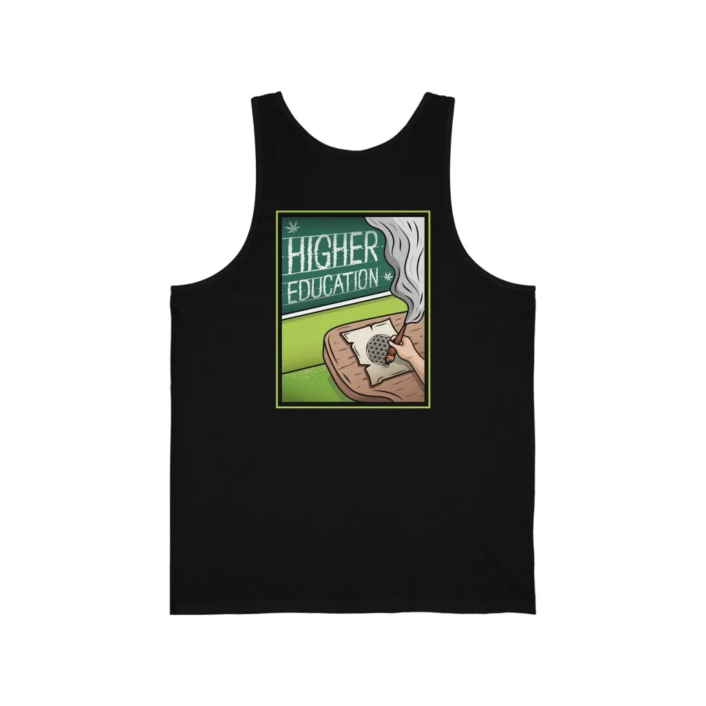 KCC Unisex Jersey Tank Top / Higher Education