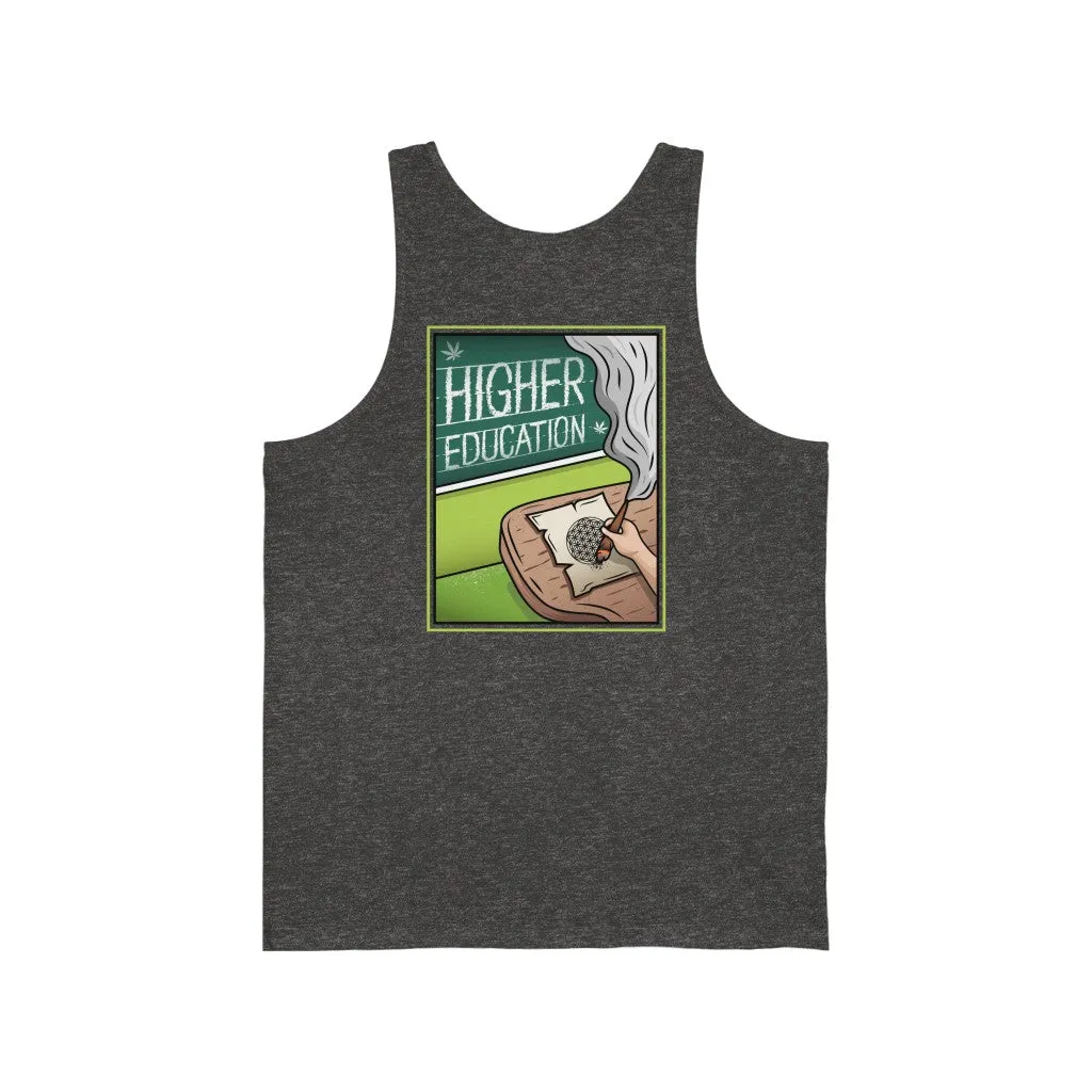 KCC Unisex Jersey Tank Top / Higher Education