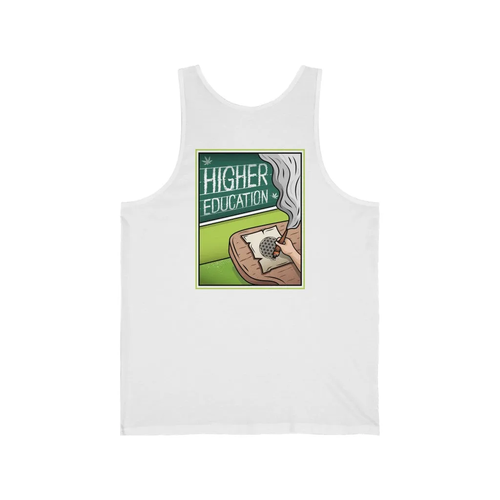 KCC Unisex Jersey Tank Top / Higher Education