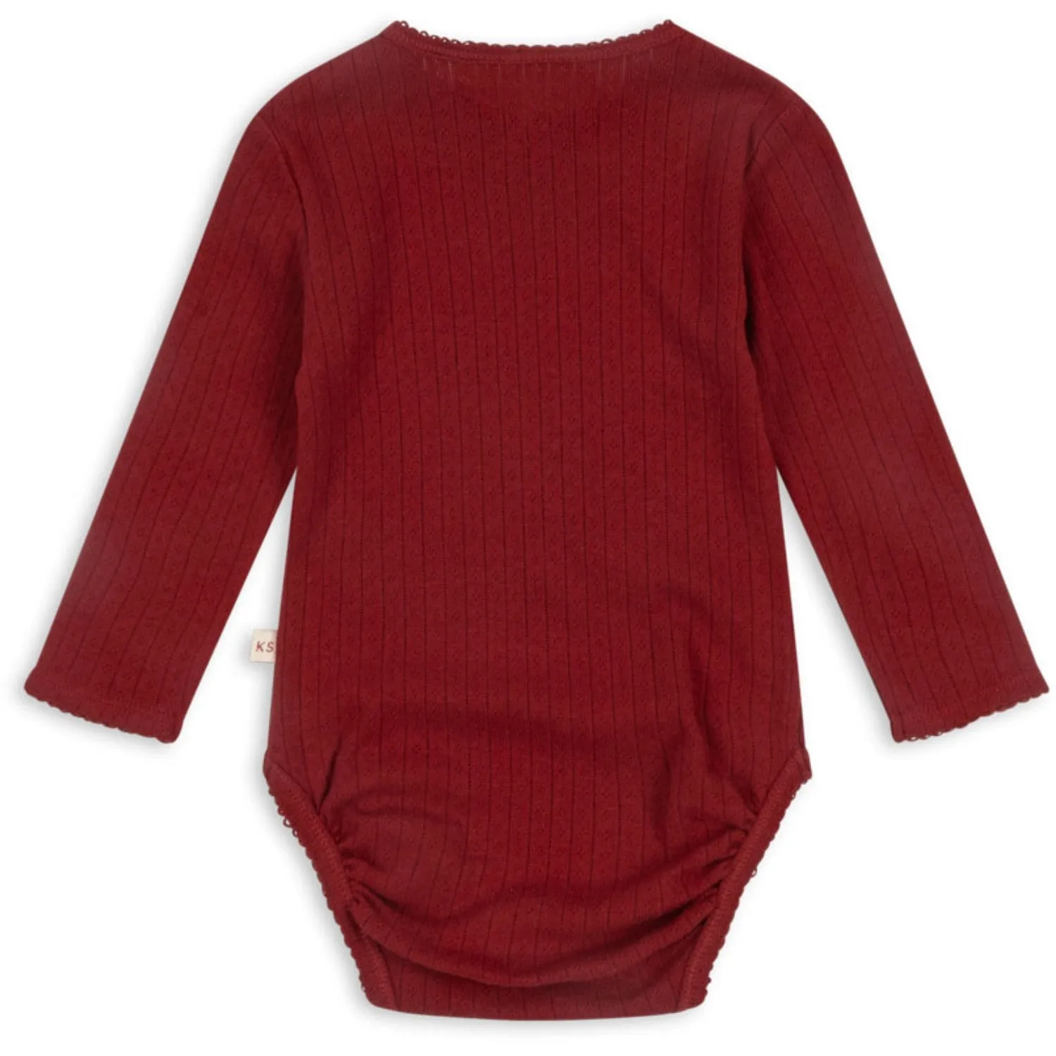 Konges Sløjd Red Dahlia Minnie Bodysuit Ls Gots