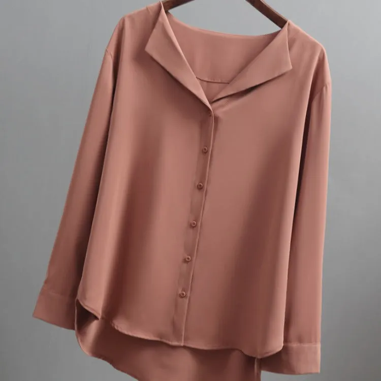 Lazy French Chiffon Shirt women